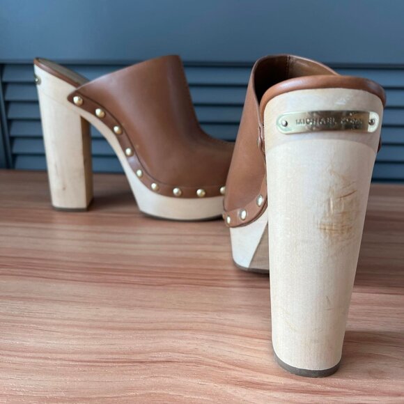 Michael Kors Perri Runway Platform Clogs - Picture 8 of 16